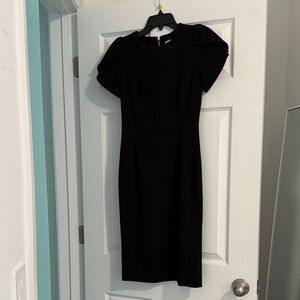 Calvin Klein Black Midi Dress